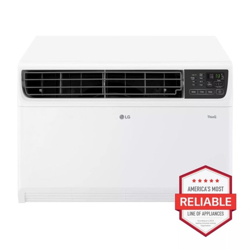 LG  12,000 Btu Dual Inverter Smart Wi-fi Enabled Window Air Conditioner | Cools Up To 550 Sq. Ft. - White (LW1222IVSM)