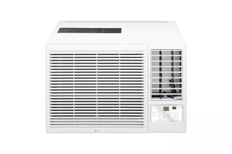 LG  12,200 Btu Smart Wi-fi Enabled Window Air Conditioner, Cooling & Heating | Up To 570 Sq. Ft. - Mc K61 White (LW1223HRSM)