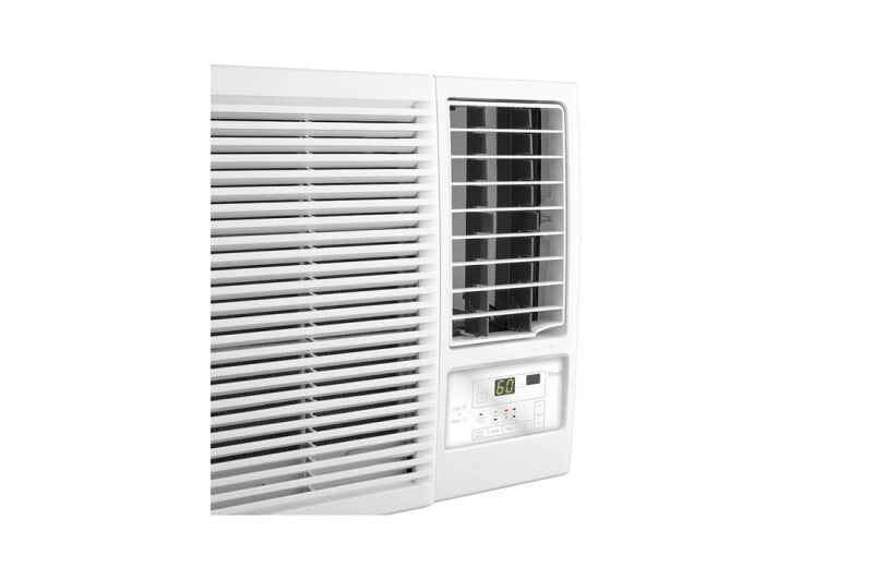 LG  12,200 Btu Smart Wi-fi Enabled Window Air Conditioner, Cooling & Heating | Up To 570 Sq. Ft. - Mc K61 White (LW1223HRSM)