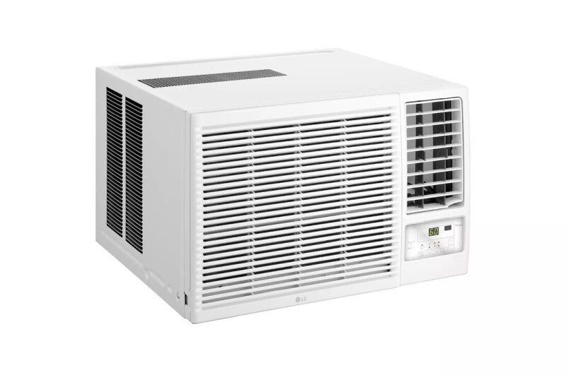LG  12,200 Btu Smart Wi-fi Enabled Window Air Conditioner, Cooling & Heating | Up To 570 Sq. Ft. - Mc K61 White (LW1223HRSM)