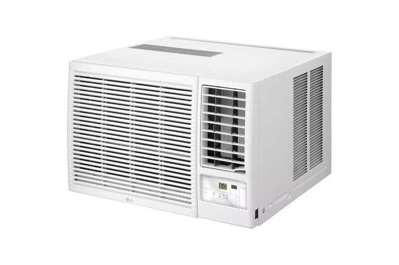 LG  12,200 Btu Smart Wi-fi Enabled Window Air Conditioner, Cooling & Heating | Up To 570 Sq. Ft. - Mc K61 White (LW1223HRSM)