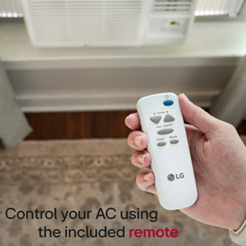 LG  18,000 Btu Smart Wi-fi Enabled Window Air Conditioner | Cools Up To 1,000 Sq. Ft. - White (LW1823HRSM)