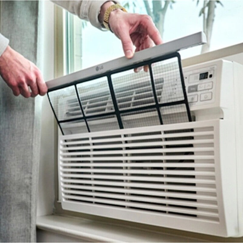 LG  24,500 Btu Window Air Conditioner | Cools Up To 1,560 Sq. Ft. - White (LW2524RD)