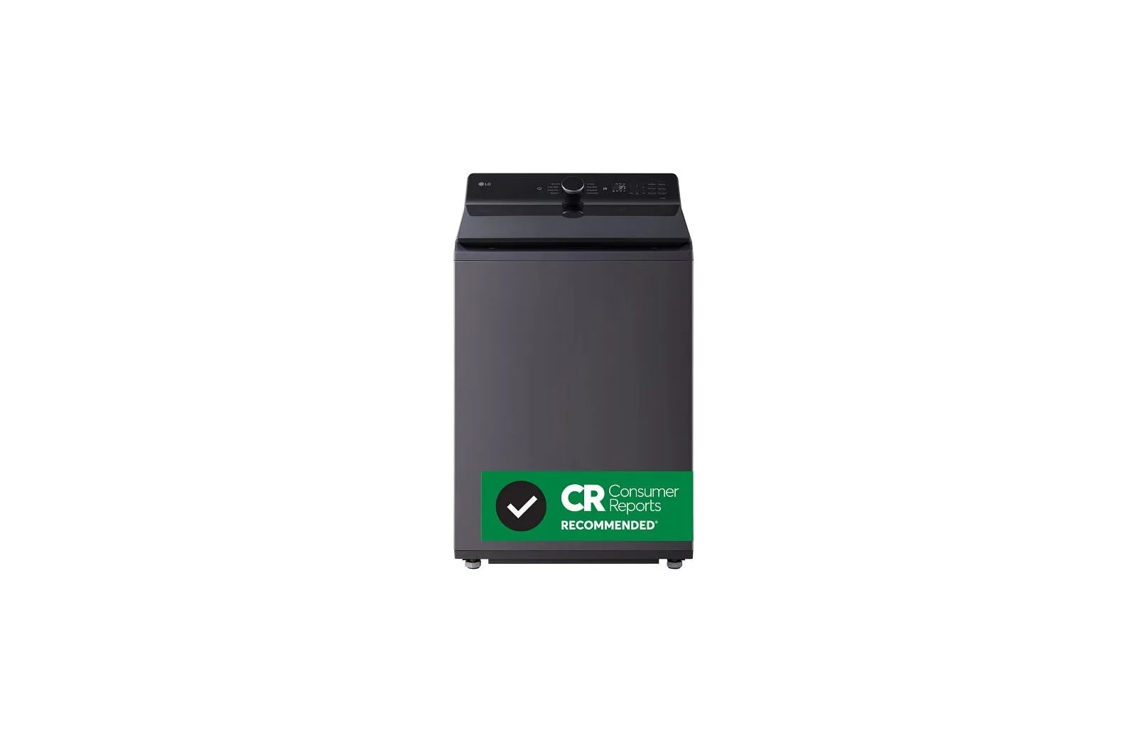 LG 5.3 cu. ft. Mega Capacity Smart Top Load Washer with 4-Way® Agitator, EasyUnload™ & AI Sensing