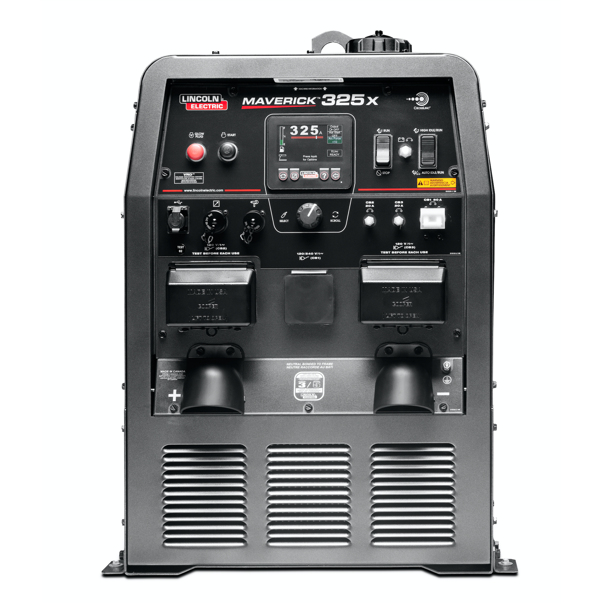 Lincoln Maverick 325X Diesel Welder / Generator - K3581-1