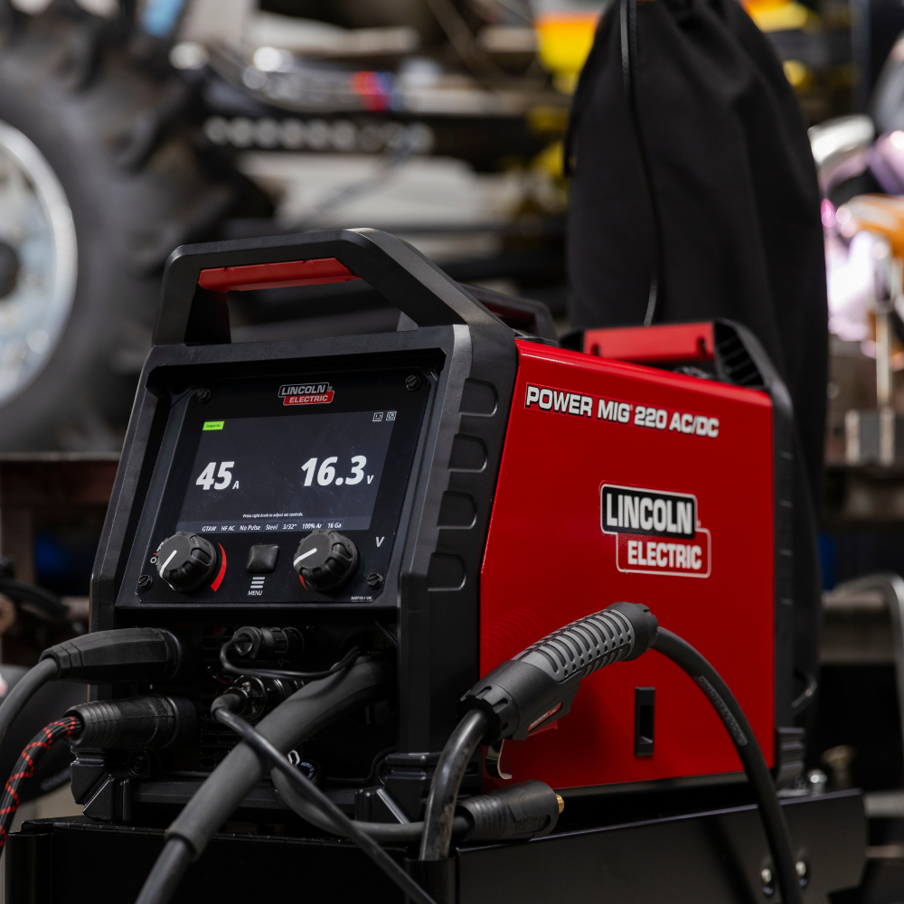 Lincoln Power MIG 220 AC/DC Multi-Process Welder - K5379-1