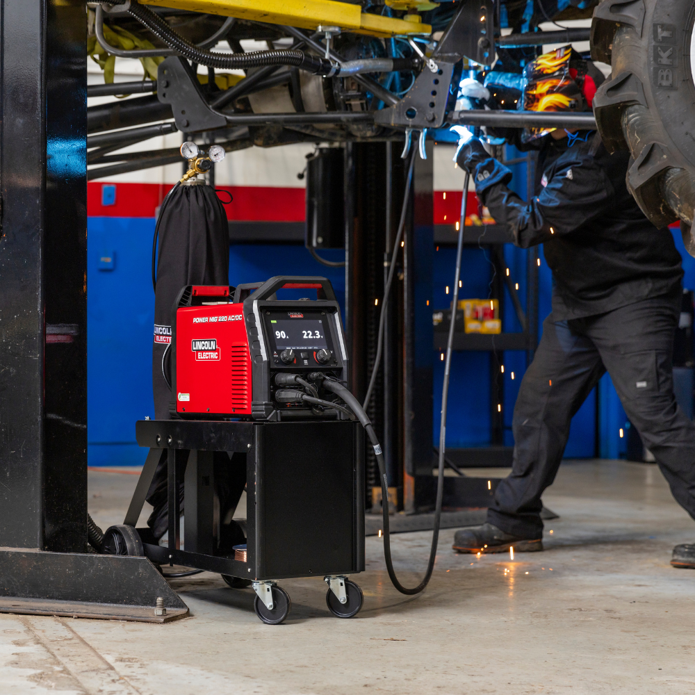 Lincoln Power MIG 220 AC/DC Multi-Process Welder - K5379-1