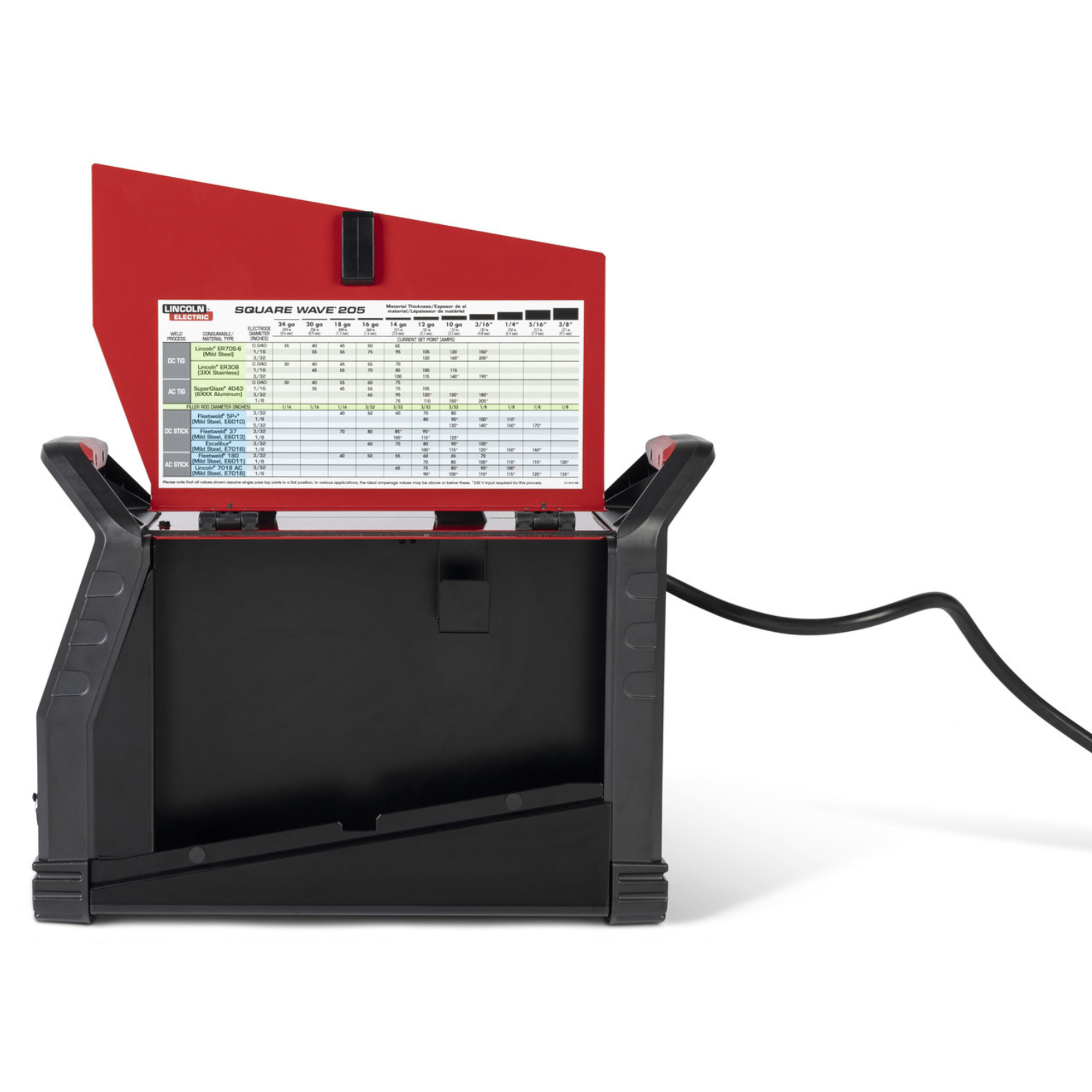 Lincoln Square Wave 205 TIG/Stick Welder - K5613-1