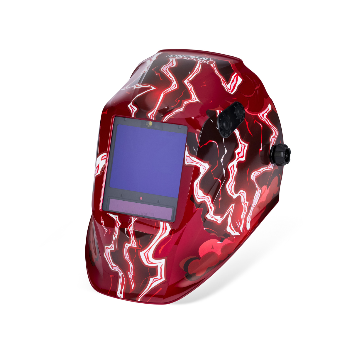 Lincoln Viking 3350 ADV Red Strike Welding Helmet - K5754-5