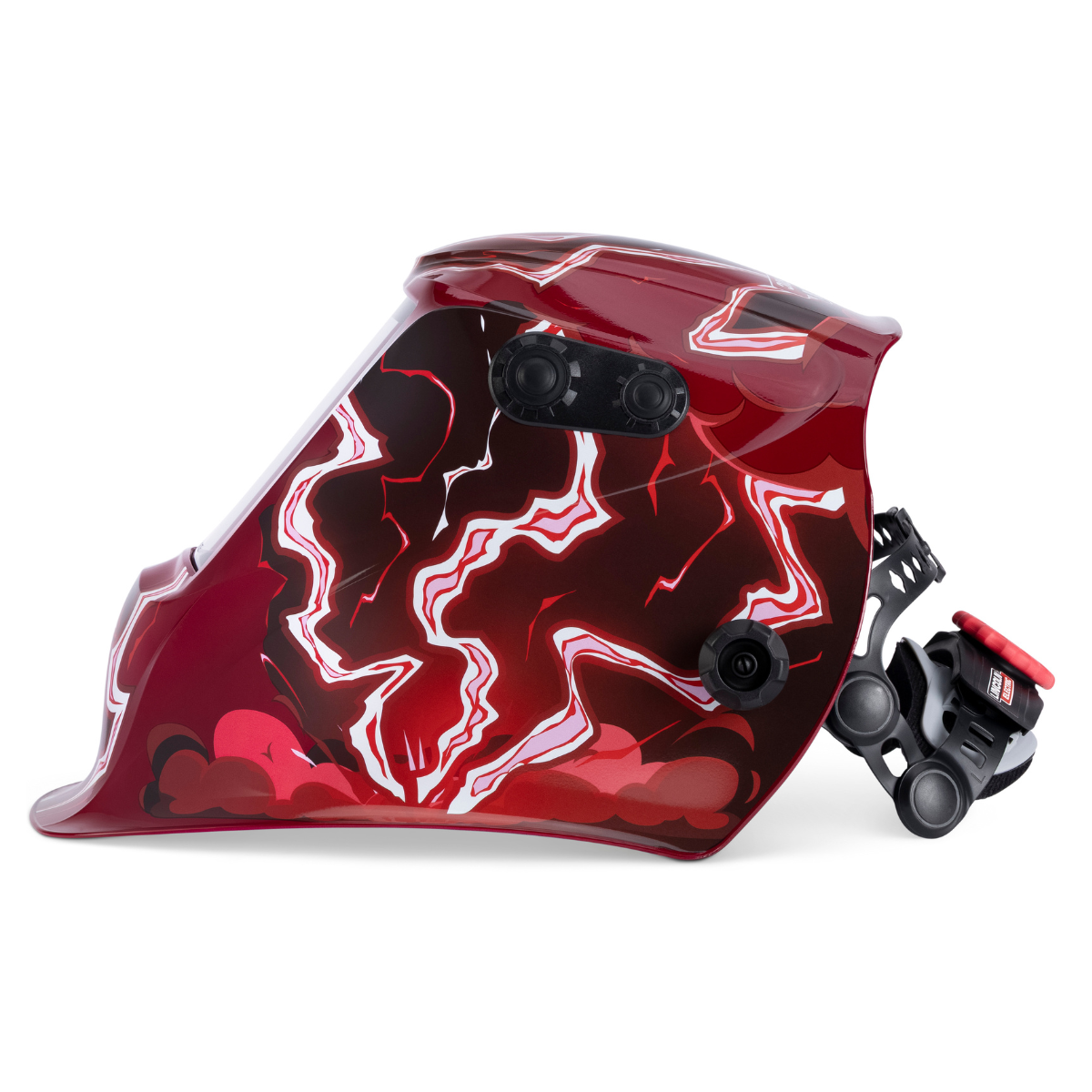 Lincoln Viking 3350 ADV Red Strike Welding Helmet - K5754-5
