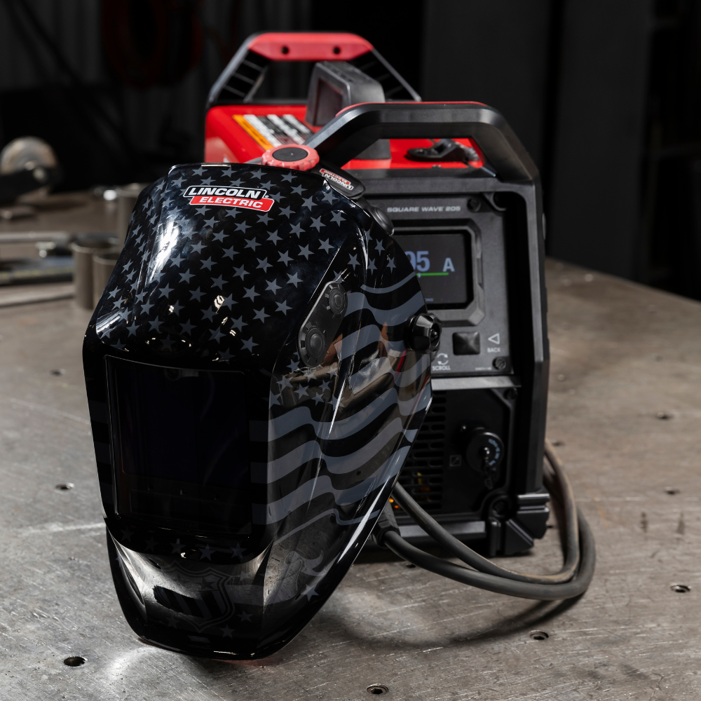 Lincoln Viking 3350 ADV Star-Spangled 5th Gen Welding Helmet - K5559-5
