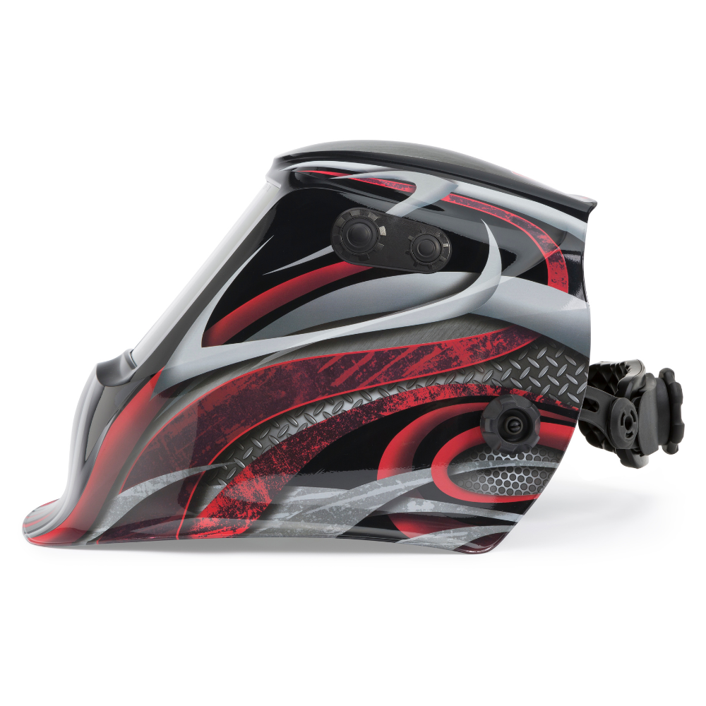 Lincoln Viking 3350 ADV Twisted Metal 5th Gen Welding Helmet - K3248-5