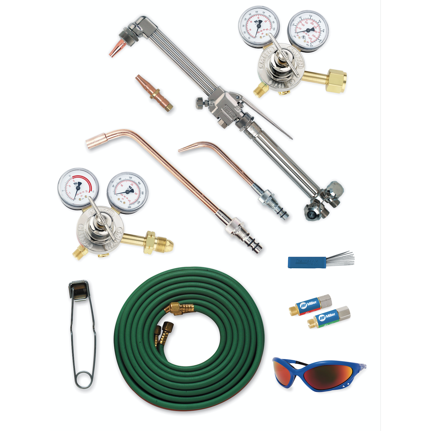 Smith Med Duty Cutting Welding & Heating Outfit, CGA 300 - MBA-30300