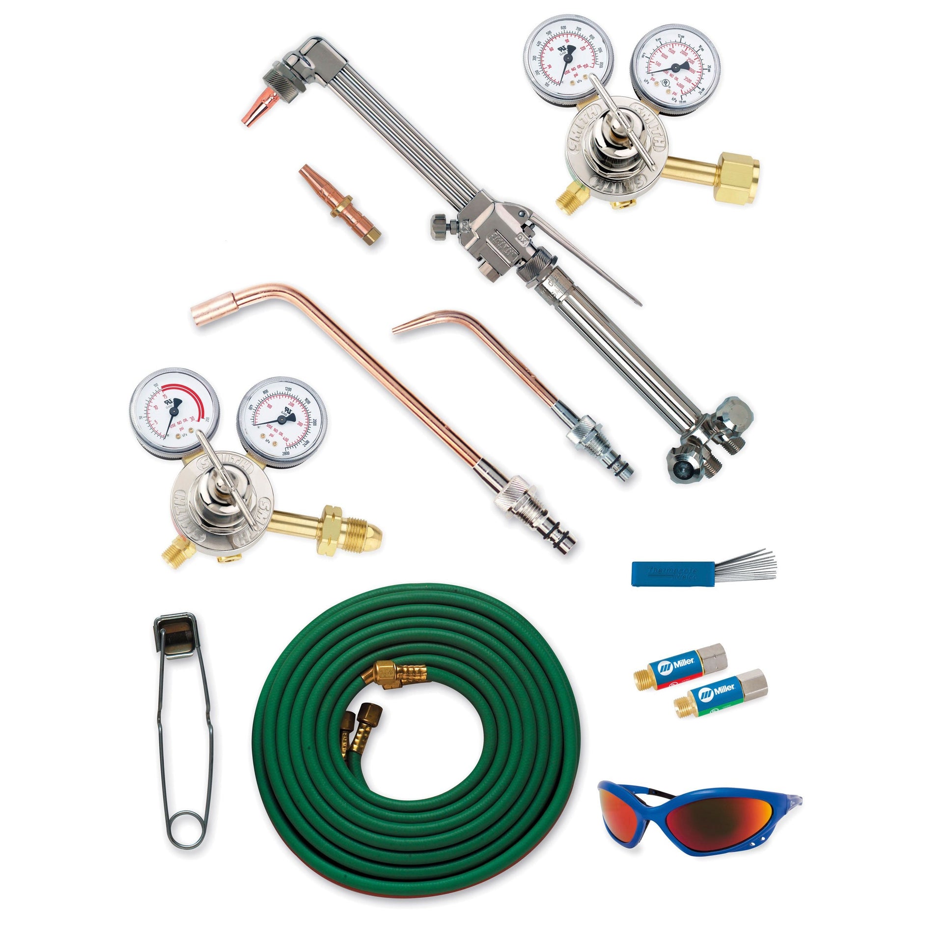 Smith Med Duty Cutting Welding & Heating Outfit, CGA 510 - MBA-30510