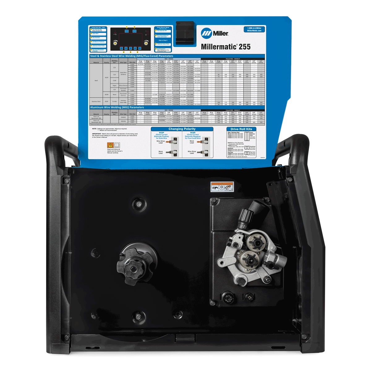 Miller Millermatic 255 Auto-Line Welder w/ EZ-Latch Cart - 951000271