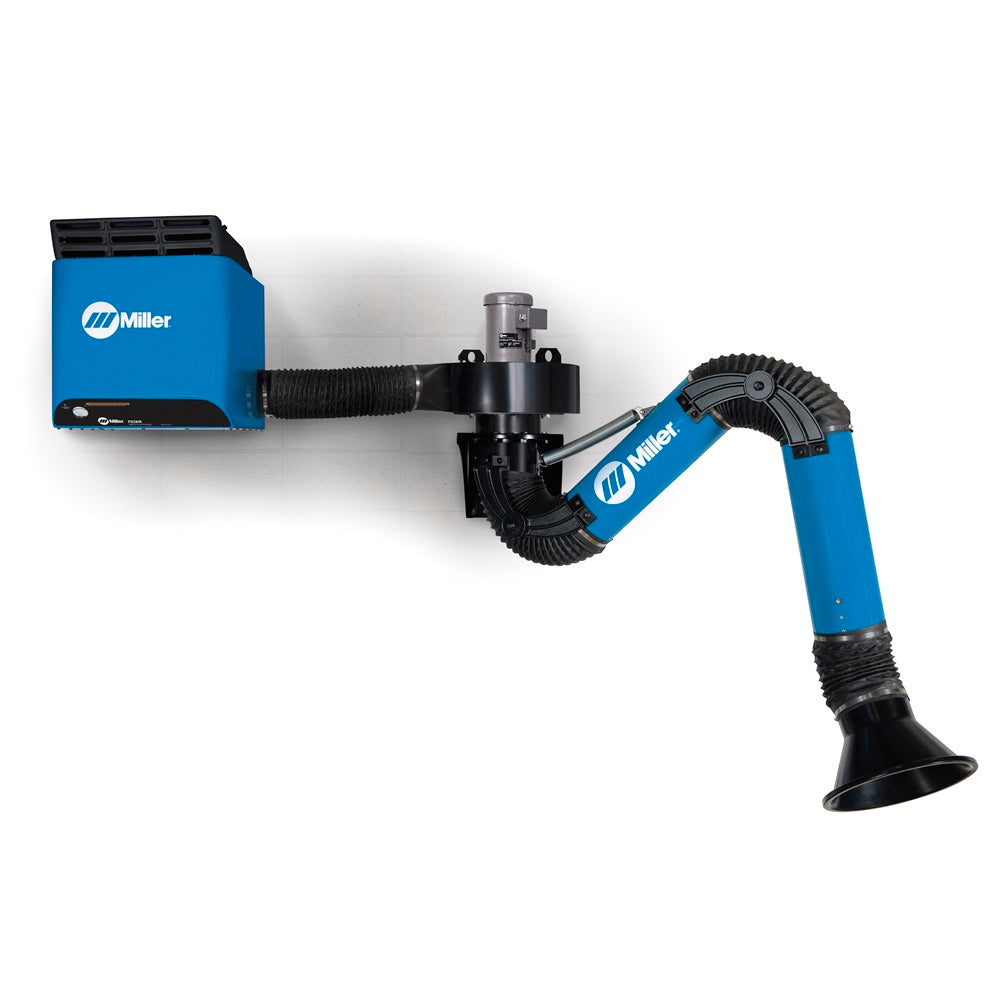 Miller Filtair SWX-D Single Arm Fume Extractor W/ 10' Standard Extraction Arm - 951514