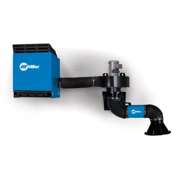 Miller Filtair SWX-S Single Arm Fume Extractor W/ 3-4.5' Telescoping Extraction Arm - 951620