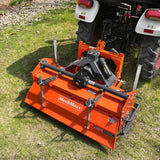 MechMaxx MRT60 Rotary Tiller 60" 3 Point Hitch Cat. 1 & 2 Gear Drive PTO Shaft Included Slip Clutch 30-60 HP New