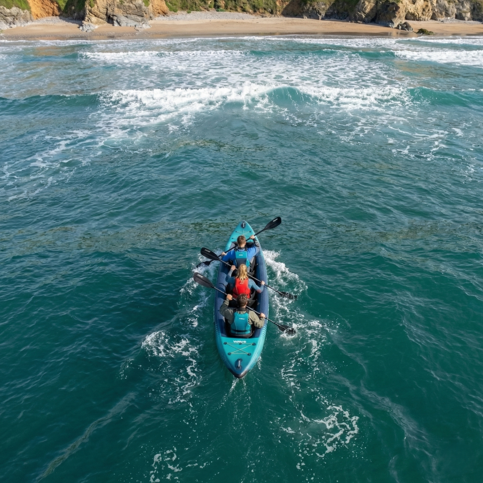 Wave Navigator 3.0 Inflatable Kayak 1-3 Seater Drop-Stitch New