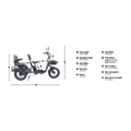 MEET ONE - Pair, Electric Trike with Passenger Seat 40Ah 22MPH