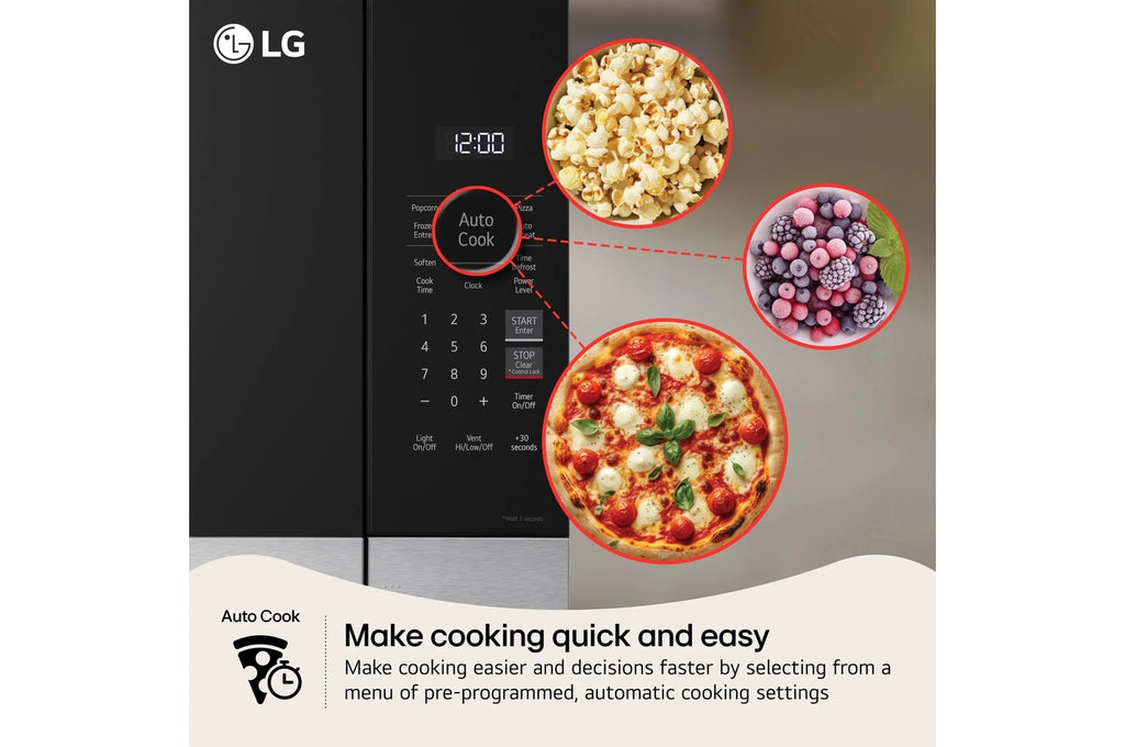 LG 1.8 cu. ft. Smart Over-the-Range Microwave Oven with EasyClean®