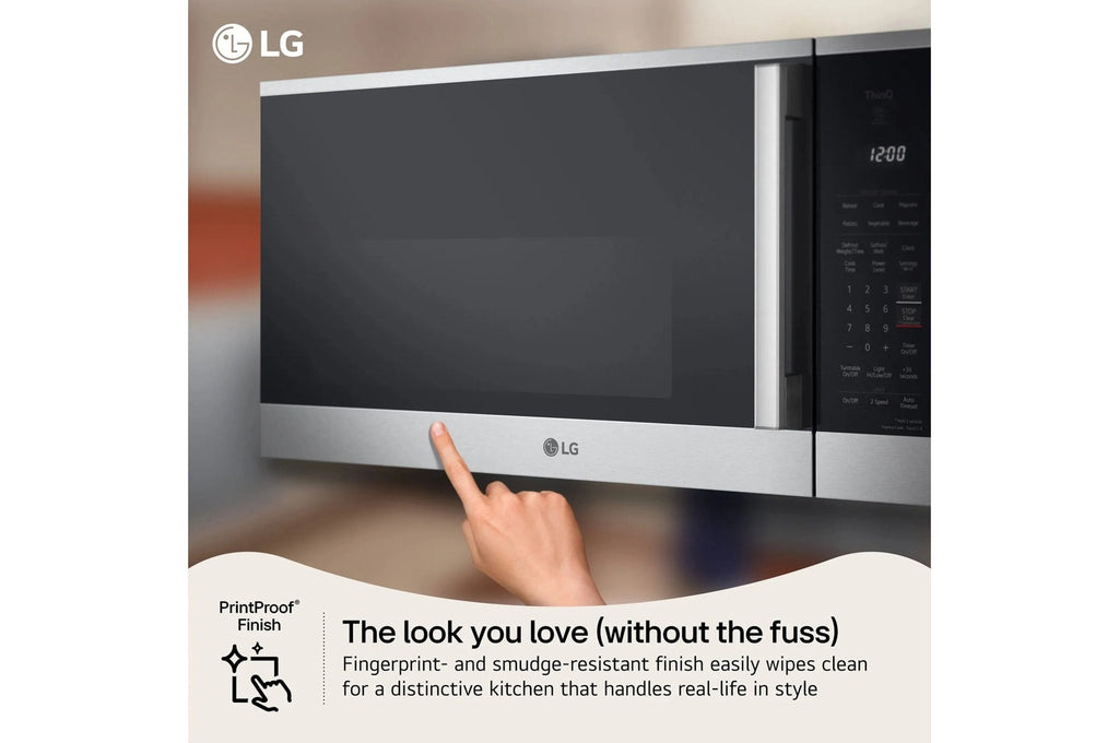 LG 1.8 cu. ft. Smart Over-the-Range Microwave Oven with EasyClean®