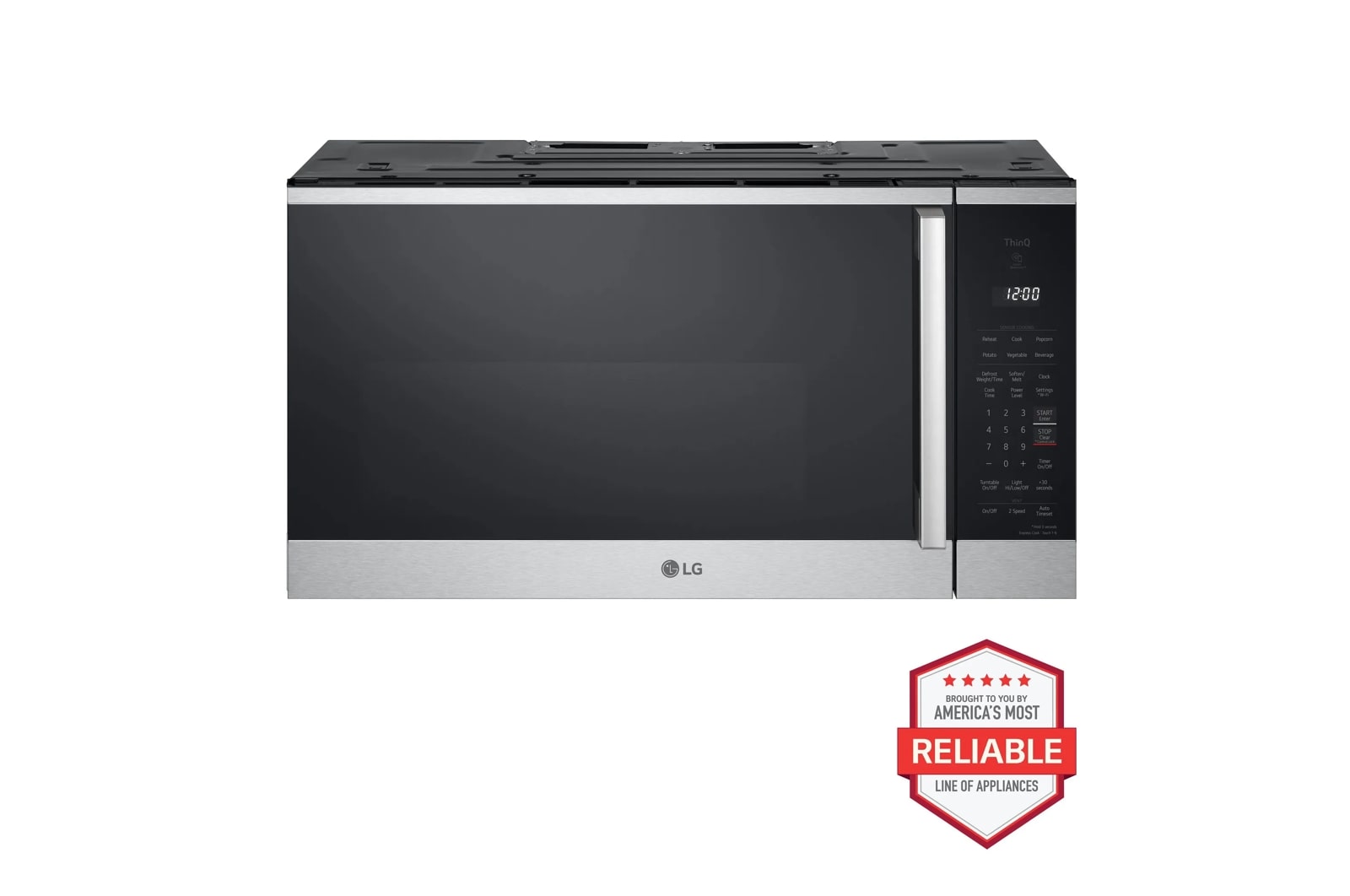 LG 1.8 cu. ft. Smart Over-the-Range Microwave Oven with EasyClean®