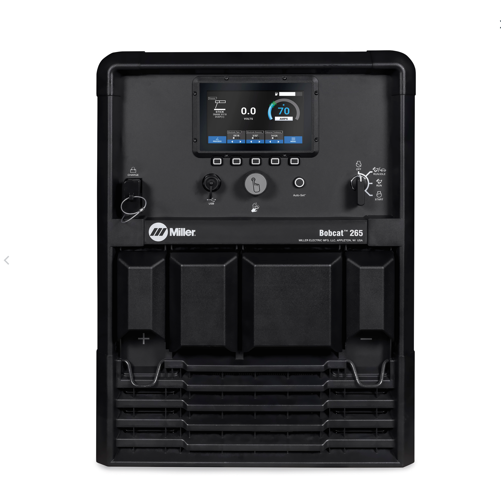 Miller Bobcat 265 w/ Battery Charge & Remote Start/Stop - 907826002