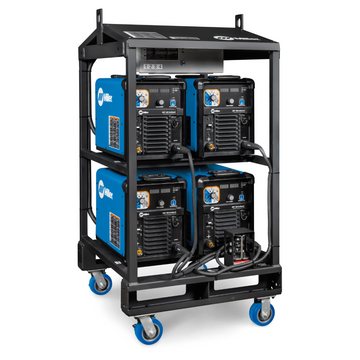Miller XMT 400 ArcReach Narrow 4-Pack Rack - 907882