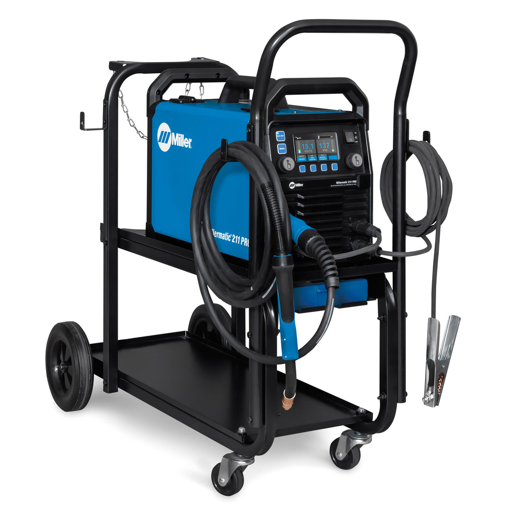 Miller Millermatic 211 PRO MIG Welder w/ Cart - 951000073
