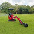 Mini Compact Excavator HONDA GX390 Engine,  65.7" Max. Digging Depth, 1Ton, 2280 LBS Operating Weight,  MEC10