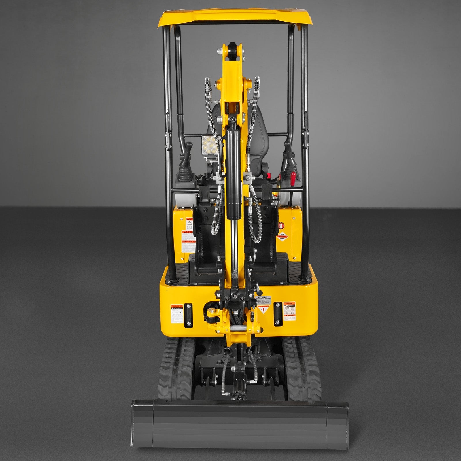 Mini Compact Excavator Kubota D722 Engine,  65.7" Max. Digging Depth, 1.2Ton, 2700 LBS Operating Weight,  MEC12