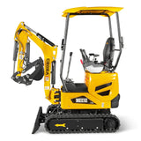 MechMaxx MEC12 Mini Excavator Kubota D722 Engine 65.7" Max Digging Depth 1.2 Ton 2700 lbs Operating Weight New