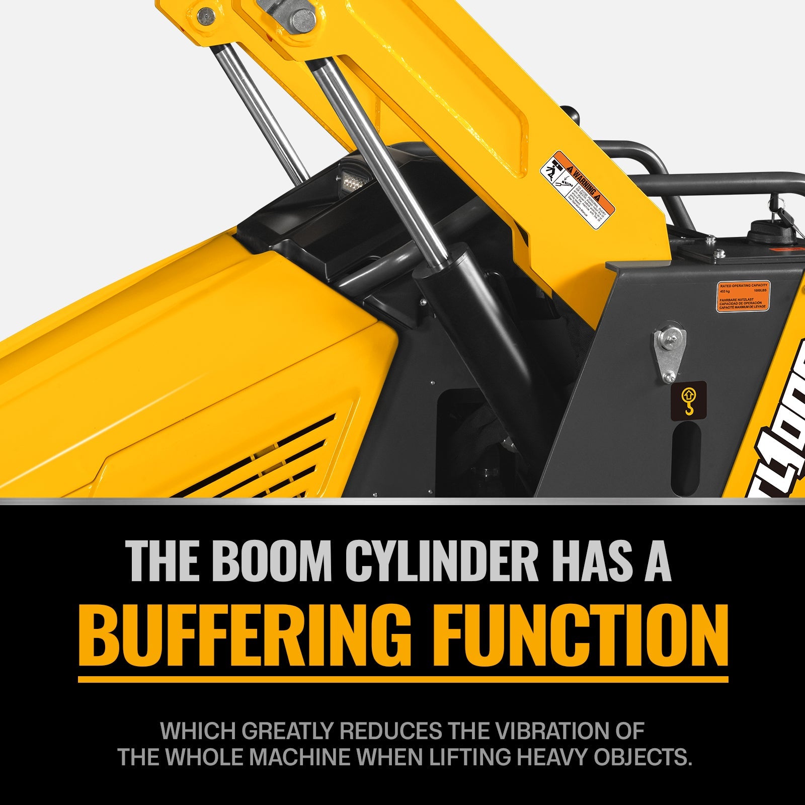 Mini Skid Steer Stand On Compact Track Loader ( 4 in 1 bucket included ) with 25HP KUBOTA D1105 Diesel Engine,  Common Industry Interface (CII),  CROBA  STL1000