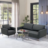 Costway Modern Sofa Couch Metal Legs Comfy Backrest Cushion 34578192 New