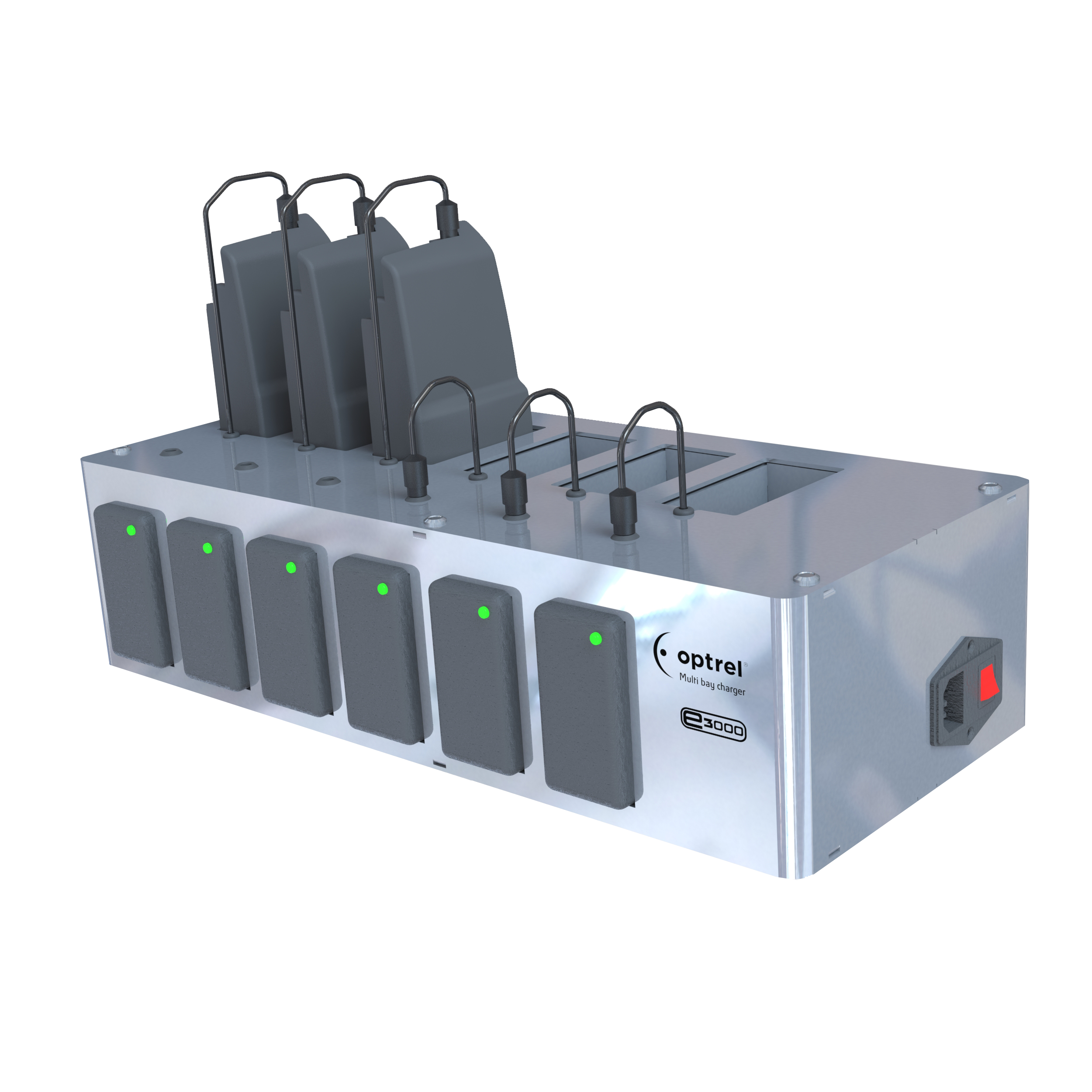 Optrel e3000X Multi-Bay Battery Charger - 4551.013