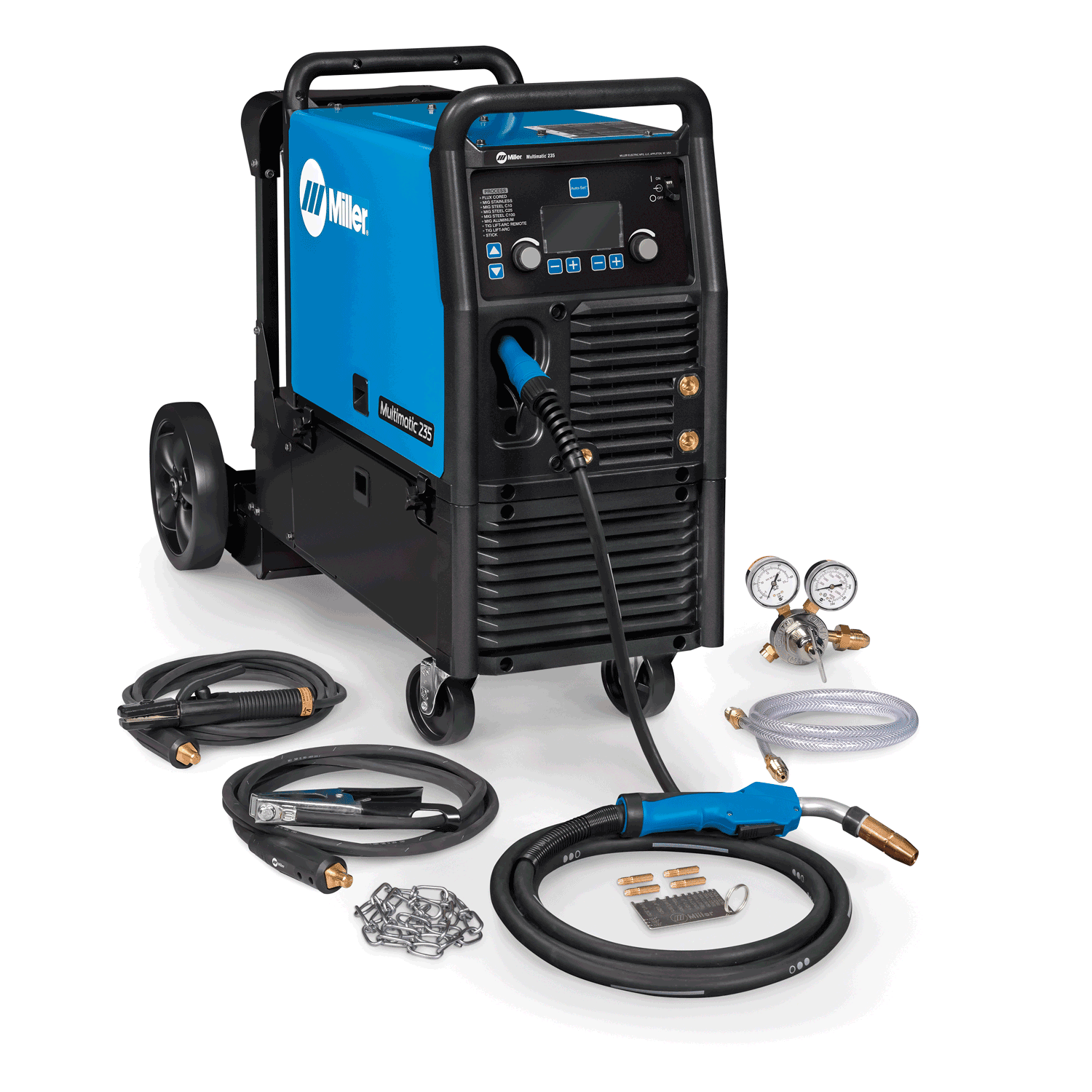 Miller Multimatic 235 Multiprocess Welder w/ EZ-Latch Cart - 951846