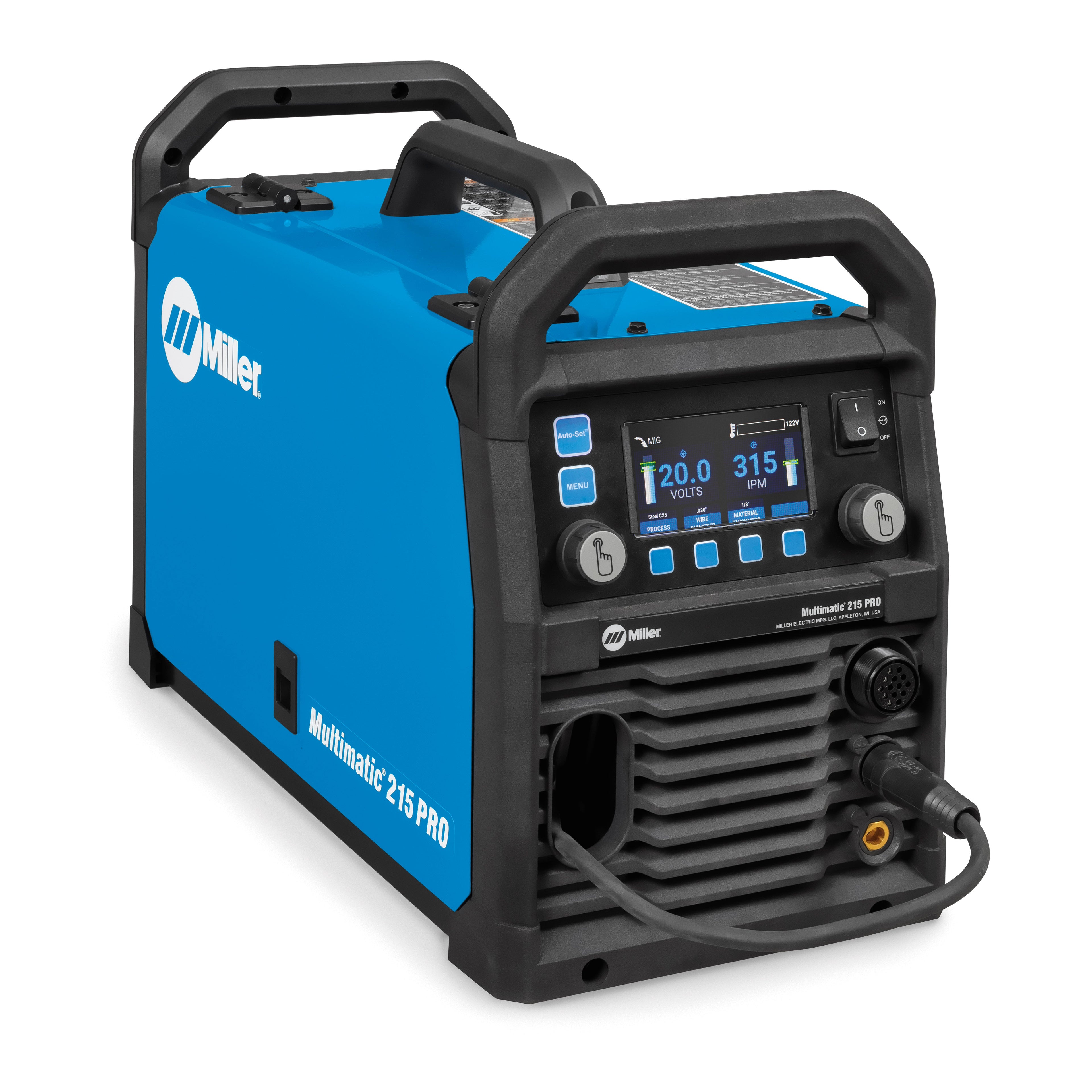 Miller Multimatic 215 PRO Multiprocess Welder w/ Running Gear - 951000074