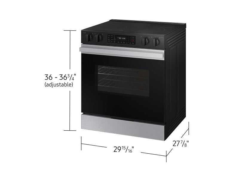 Samsung  Fingerprint Resistant | Wi-Fi | 6.3 cu.ft. - Stainless Steel (NSE6DG8100SRAA)