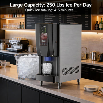 Cotlin HBB100 Nugget Ice & Water Dispenser 3-in-1 Touchless Scratch and Dent