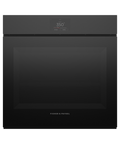 Fisher Paykel  Oven, 24”, 16 Function, Self-cleaning - Black Glass (OB24SMPTNB1)