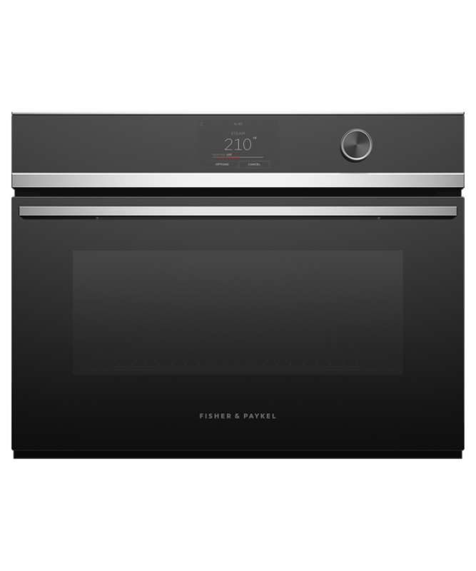 Fisher Paykel  24Inch Single Combination Steam Smart Electric Wall Oven with 1.9 cu. ft. Oven Capacity - Stainless Steel (OS24NDTDX1)