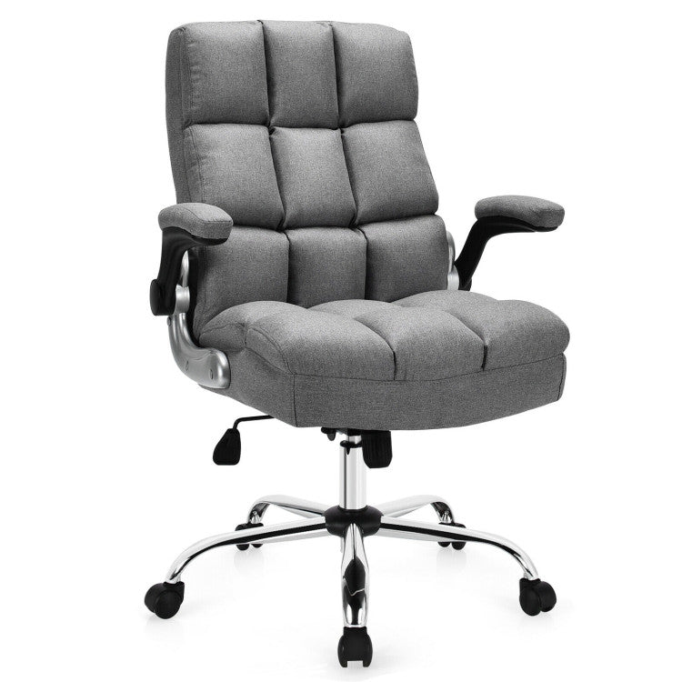 Costway 48" x 36" Mobile Whiteboard Office Furniture Set Executive Chair Criss Cross Legged Chair 92316895 New