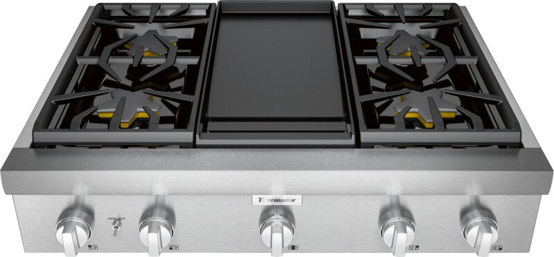 THERMADOR  Gas Rangetop 36'' - Stainless Steel (PCG364WD)