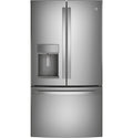 GE Profile  27.7 Cu. Ft. Fingerprint Resistant French-Door Refrigerator with Hands-Free AutoFill - Fingerprint Resistant Stainless Steel (PFE28KYNFS)