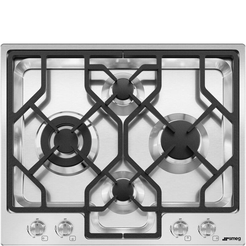 Smeg  Cooktop Classic - Stainless steel (PGFU24X2)