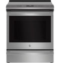 GE Profile  30" Smart Slide-In Fingerprint Resistant Front-Control Induction and Convection Range with No Preheat Air Fry - Fingerprint Resistant Stainless (PHS930YPFS)