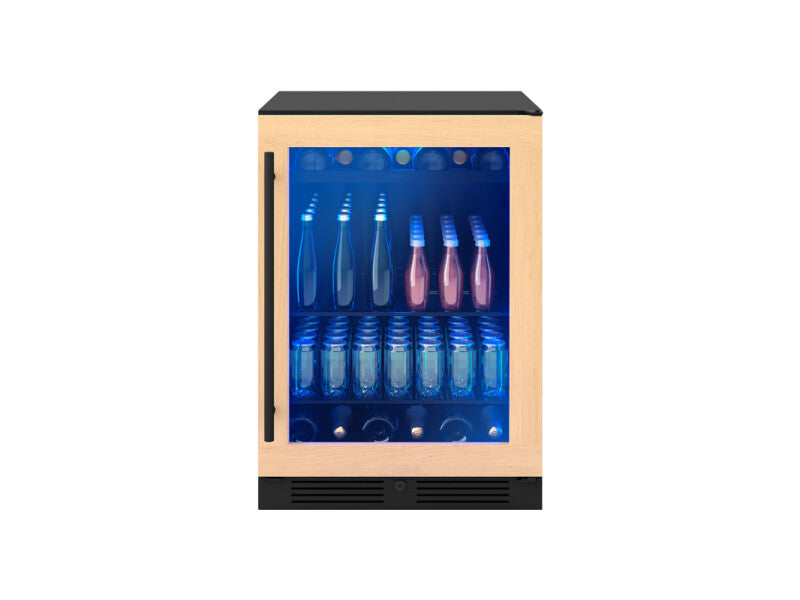 Zephyr  24" Panel Ready Single Zone Beverage Cooler - Panel Ready (PRB24C01CPG)
