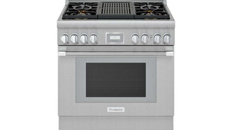 Thermador  Dual Fuel Professional Range - Stainless Steel (PRD364WLHU)