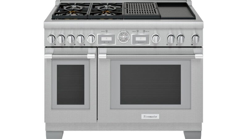 THERMADOR  Dual Fuel Professional Range - Stainless Steel (PRD484WCGU)